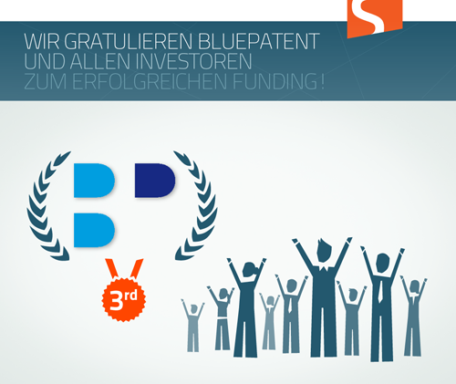 BluePatent Crowdfunding Erfolg bei Seedmatch