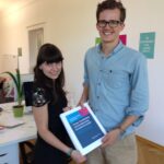 Crowdfundingbuch – die Autoren Dana Melanie Schramm und Jakob Carstens